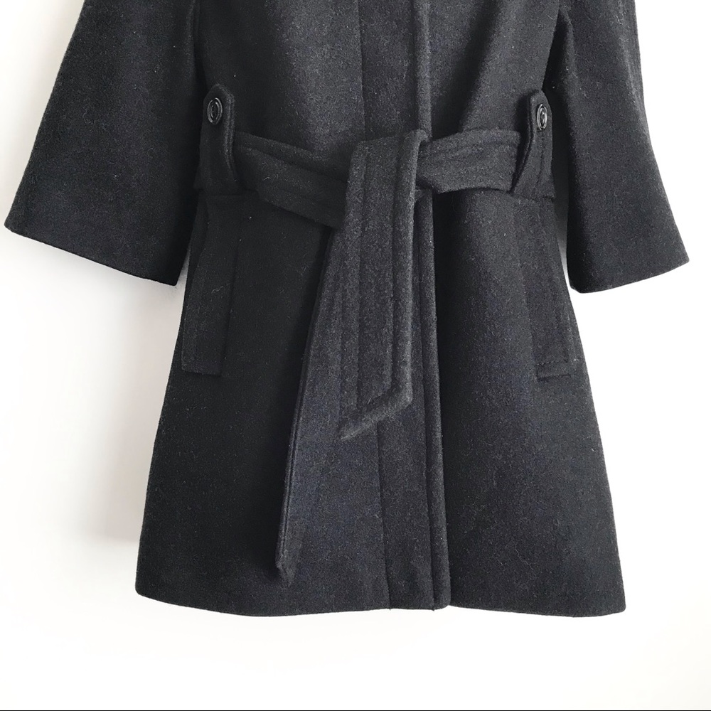 Gap Wool Blend Button Down Belted Classic Style B… - image 6